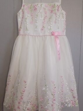 Jona Michelle Girls Size 10 Floral  Dress